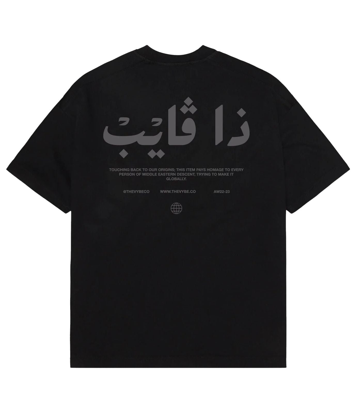 OBSIDIAN "BLACK OUT" HERITAGE TEE