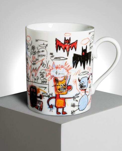 BASQUIAT porcelain mug ”Batman” Share Tweet Pinterest