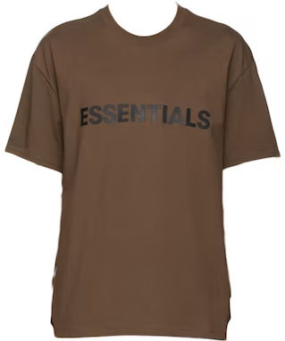 Essentials Fear Of God Brown T-Shirt