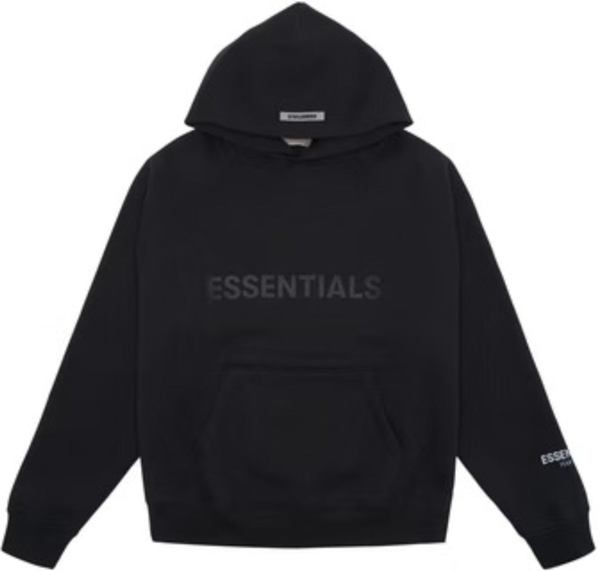 Essentials Fear Of God Limo Black Hoodie