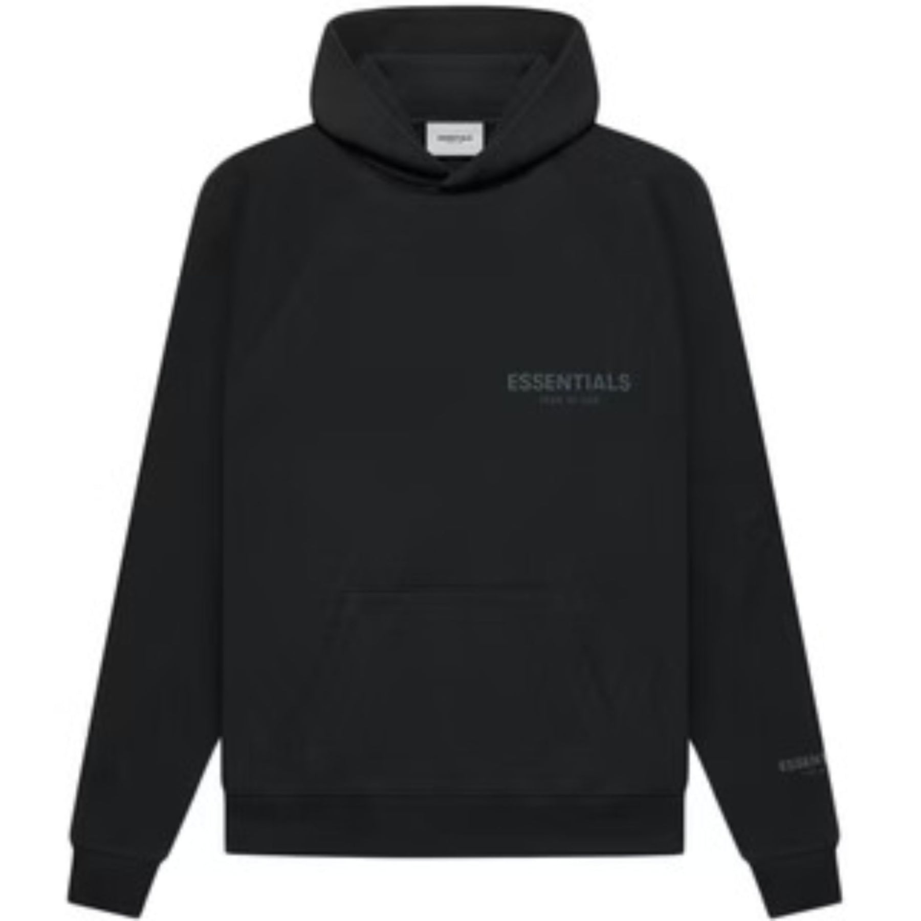 Essentials Fear Of God Limo Black Hoodie
