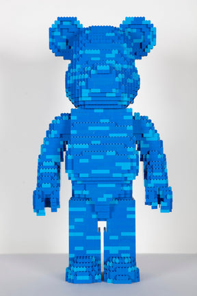 Bear Brick Blue 80cm