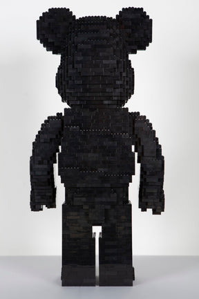 Bear Brick Black 80cm
